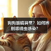 狗狗眼睛异常？如何辨别眼线虫感染？（图2）