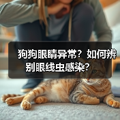 狗狗眼睛异常？如何辨别眼线虫感染？（图4）
