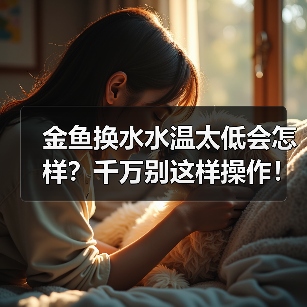 金鱼换水水温太低会怎样？千万别这样操作！（图3）