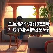 金丝熊2个月能繁殖吗？专家建议推迟至5个月更安全（图2）