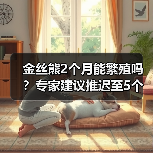 金丝熊2个月能繁殖吗？专家建议推迟至5个月更安全（图3）