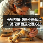 乌龟拉白便是不是肠炎？常见原因及处理方法详解（图4）
