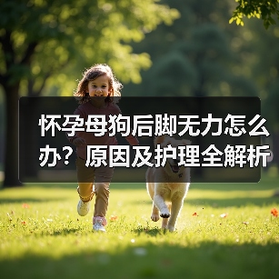 怀孕母狗后脚无力怎么办？原因及护理全解析（图2）
