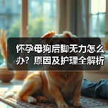 怀孕母狗后脚无力怎么办？原因及护理全解析（图3）
