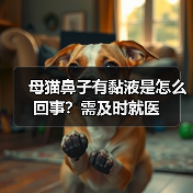 母猫鼻子有黏液是怎么回事？需及时就医（图1）