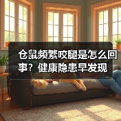仓鼠频繁咬腿是怎么回事？健康隐患早发现（图2）