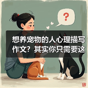 想养宠物的人心理描写作文?其实你只需要这3步(图4) 想养宠物的人心理描写作文?其实你只需要这3步(图4)