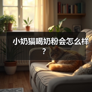 小奶猫喝奶粉会怎么样？（图2）