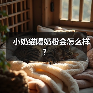 小奶猫喝奶粉会怎么样？（图4）