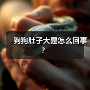 狗狗肚子大是怎么回事？（图2）