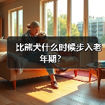 比熊犬什么时候步入老年期？（图4）