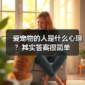 爱宠物的人是什么心理?其实答案很简单(图4) 爱宠物的人是什么心理?其实答案很简单(图4)
