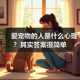 爱宠物的人是什么心理?其实答案很简单(图3) 爱宠物的人是什么心理?其实答案很简单(图3)