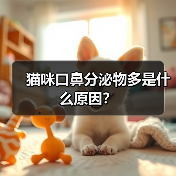 猫咪口鼻分泌物多是什么原因？