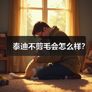 泰迪不剪毛会怎么样？（图4）