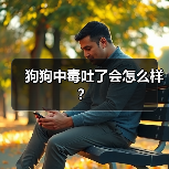 狗狗中毒吐了会怎么样？（图1）