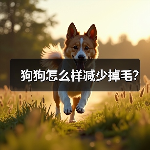 狗狗怎么样减少掉毛？（图1）