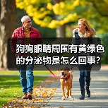 狗狗眼睛周围有黄绿色的分泌物是怎么回事？（图3）