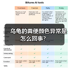 乌龟的粪便颜色异常是怎么回事？（图2）