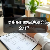 给狗狗用香皂洗澡会怎么样？