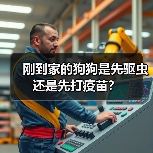刚到家的狗狗是先驱虫还是先打疫苗？（图1）