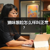 猫咪眼睑怎么样叫正常？
