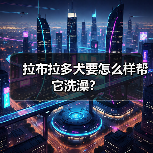 拉布拉多犬要怎么样帮它洗澡？