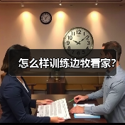 怎么样训练边牧看家？（图1）