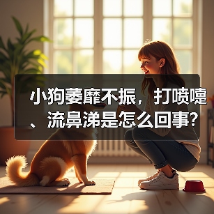 小狗萎靡不振，打喷嚏、流鼻涕是怎么回事？（图4）