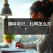 猫咪呕吐、拉稀怎么办？（图1）