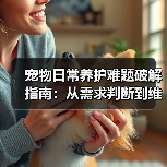 宠物日常养护难题破解指南：从需求判断到维护全攻略（图4）