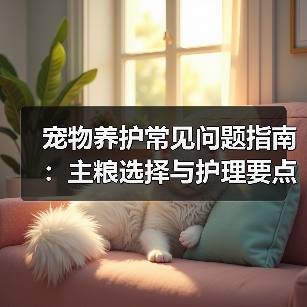 宠物养护常见问题指南:主粮选择与护理要点(图2) 宠物养护常见问题指南:主粮选择与护理要点(图2)