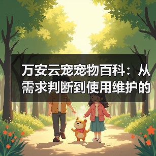 万安云宠宠物百科:从需求判断到使用维护的日常经验(图4) 万安云宠宠物百科:从需求判断到使用维护的日常经验(图4)