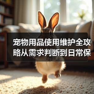宠物用品使用维护全攻略从需求判断到日常保养5大方法(图1) 宠物用品使用维护全攻略从需求判断到日常保养5大方法(图1)