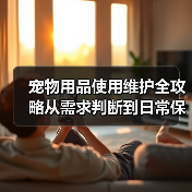 宠物用品使用维护全攻略从需求判断到日常保养5大方法(图3) 宠物用品使用维护全攻略从需求判断到日常保养5大方法(图3)