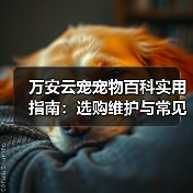 万安云宠宠物百科实用指南：选购维护与常见问题解析（图3）