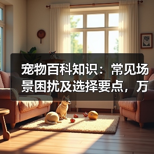 宠物百科知识:常见场景困扰及选择要点,万安云宠5大建议(图4) 宠物百科知识:常见场景困扰及选择要点,万安云宠5大建议(图4)