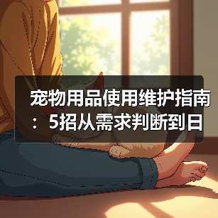 宠物用品使用维护指南:5招从需求判断到日常保养(图4) 宠物用品使用维护指南:5招从需求判断到日常保养(图4)