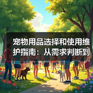 宠物用品选择和使用维护指南:从需求判断到保养全攻略(图2) 宠物用品选择和使用维护指南:从需求判断到保养全攻略(图2)