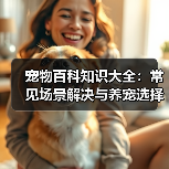 宠物百科知识大全:常见场景解决与养宠选择要点2026(图2) 宠物百科知识大全:常见场景解决与养宠选择要点2026(图2)