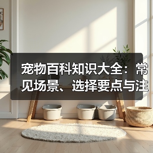 宠物百科知识大全:常见场景、选择要点与注意事项(图2) 宠物百科知识大全:常见场景、选择要点与注意事项(图2)