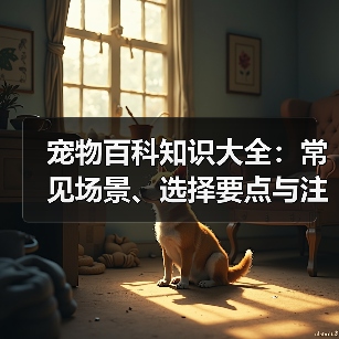 宠物百科知识大全:常见场景、选择要点与注意事项(图4) 宠物百科知识大全:常见场景、选择要点与注意事项(图4)